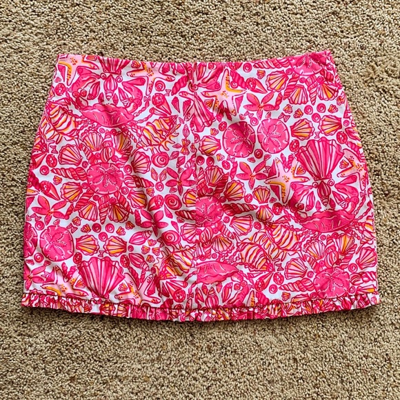 NWOT LILLY PULITZER CHUM BUCKET CALLIE MINI SKIRT - Picture 2 of 5